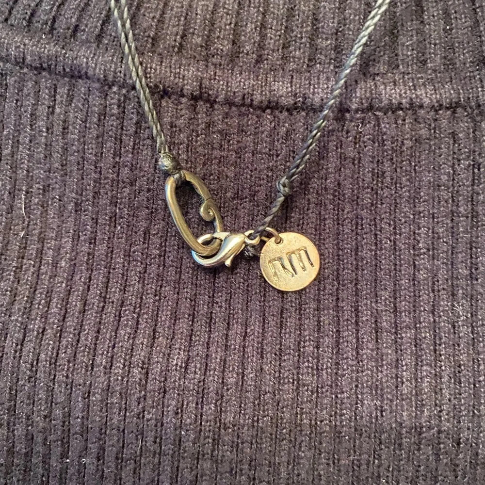 Elegant Black, Silver and Gold Necklace - Picture 2 of 3